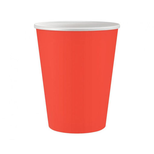 Picture of RED PAPER CUP 250ML - 6 PACK